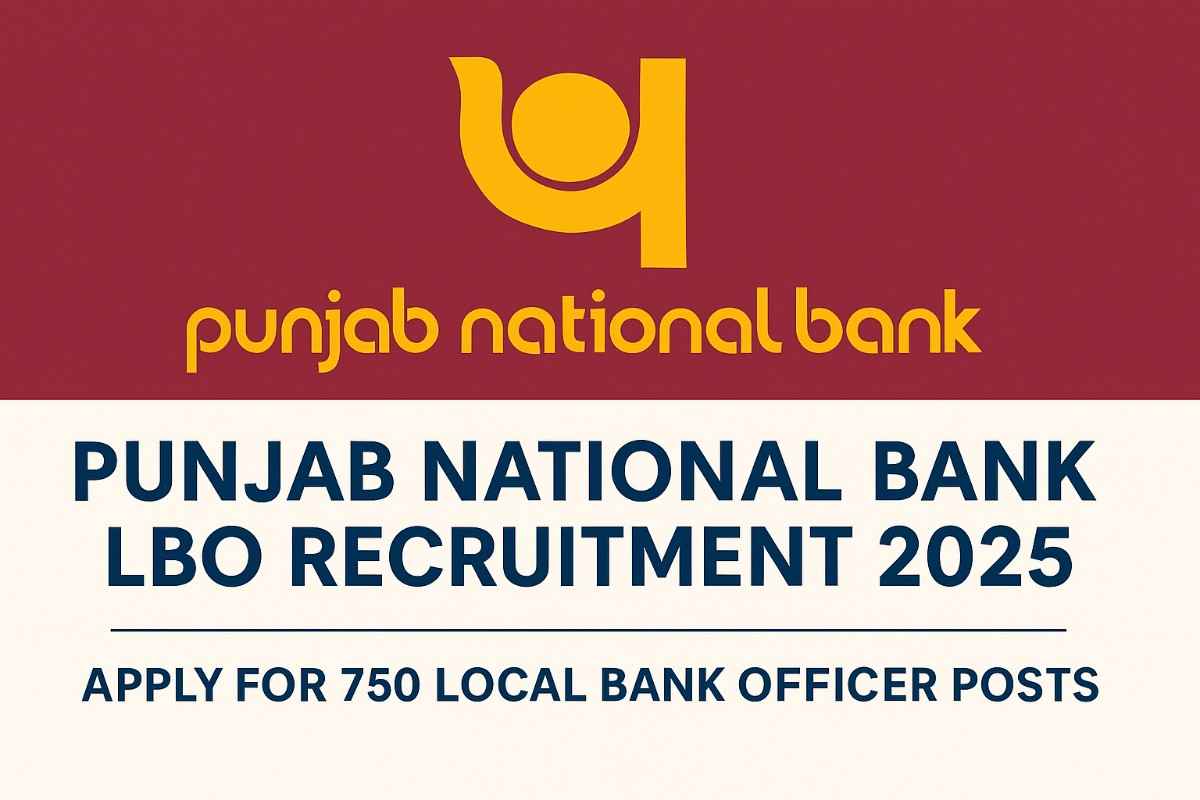 Punjab National Bank LBO Recruitment