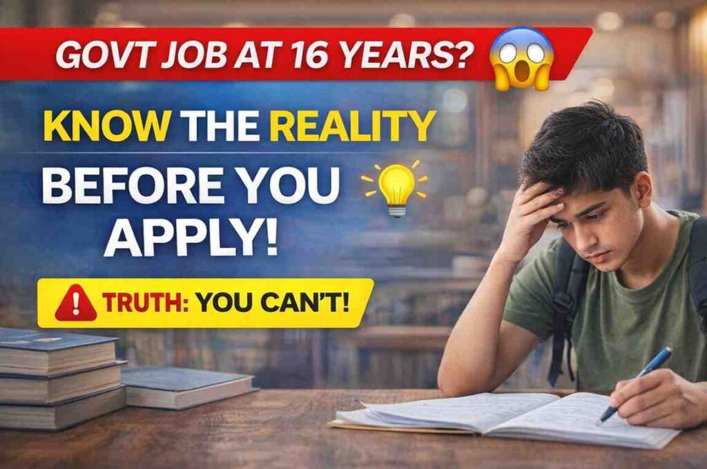 16 years age government job