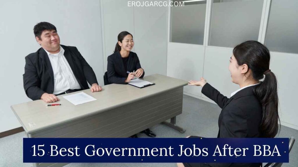 Government Jobs After BBA